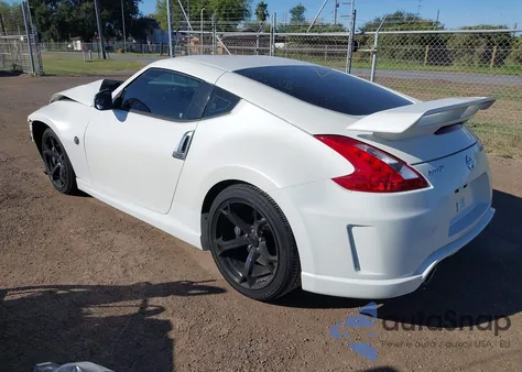 2010 Nissan 370Z Nismo z USA, uszkodzony, nr VIN JN1AZ4EH1AM504229